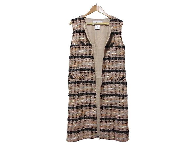 Autre Marque Rene TISSUE Tweed Kleid Pink - Ansicht 4