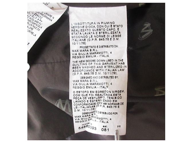 Chaqueta de Plumón Max Mara Weekend Castaño - vista 14