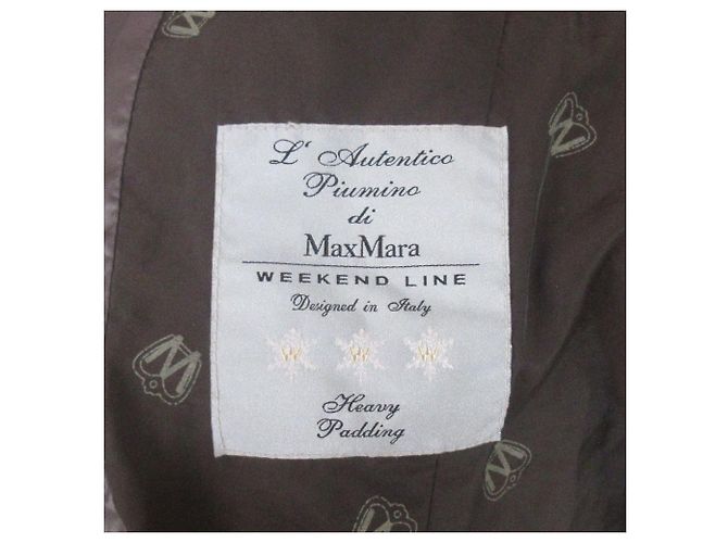 Chaqueta de Plumón Max Mara Weekend Castaño - vista 7