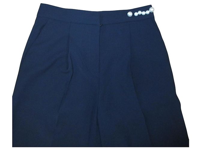 Autre Marque hue DAY TO EVENING Pearl Slacks Azul - vista 3