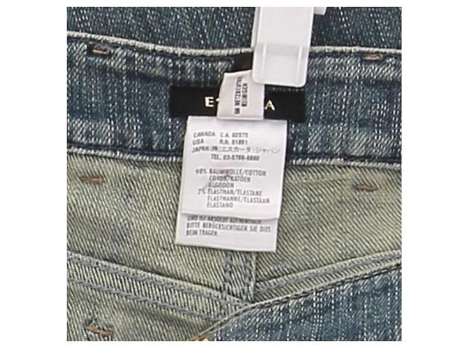 Escada Jean azul con lentejuelas - vista 6