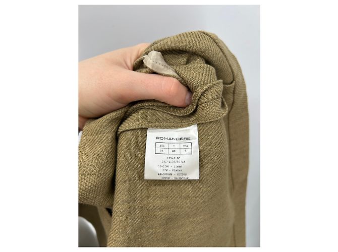Pomandère Blusa camel Camello - vista 5