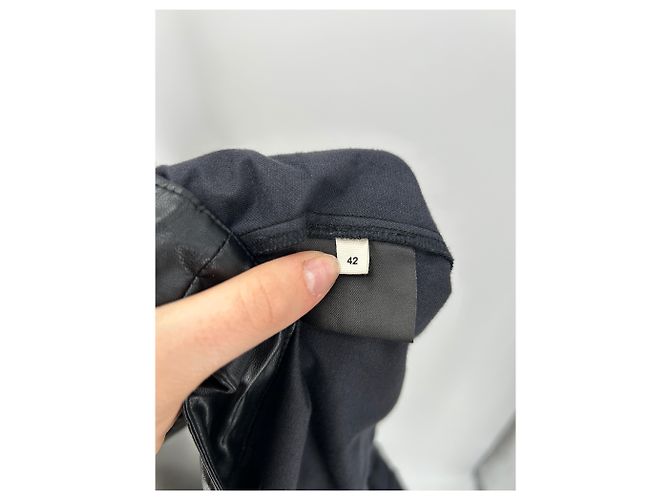 Isabel Marant Etoile Minifalda de cuero Negro - vista 6