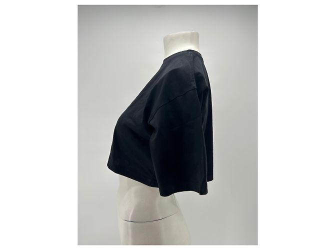 Autre Marque Camiseta crop "Gupo" Negro - vista 3