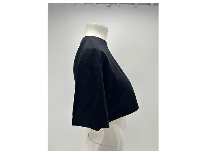 Autre Marque Camiseta crop "Gupo" Negro - vista 4