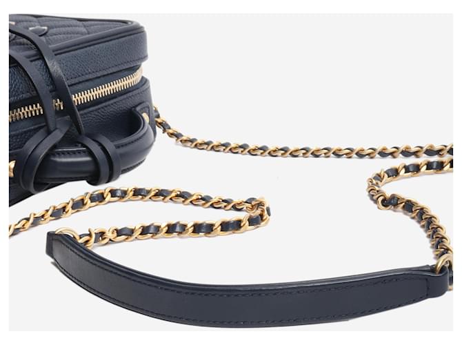 Chanel Mini borsa a tracolla vanity Navy 2019 Blu navy - vista 4