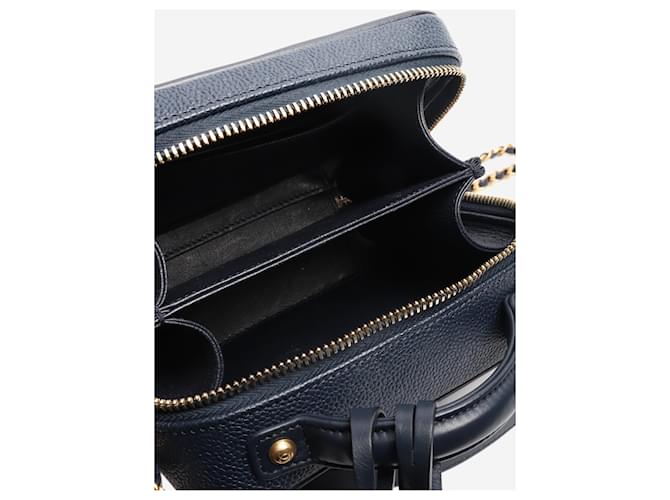 Chanel Mini borsa a tracolla vanity Navy 2019 Blu navy - vista 5