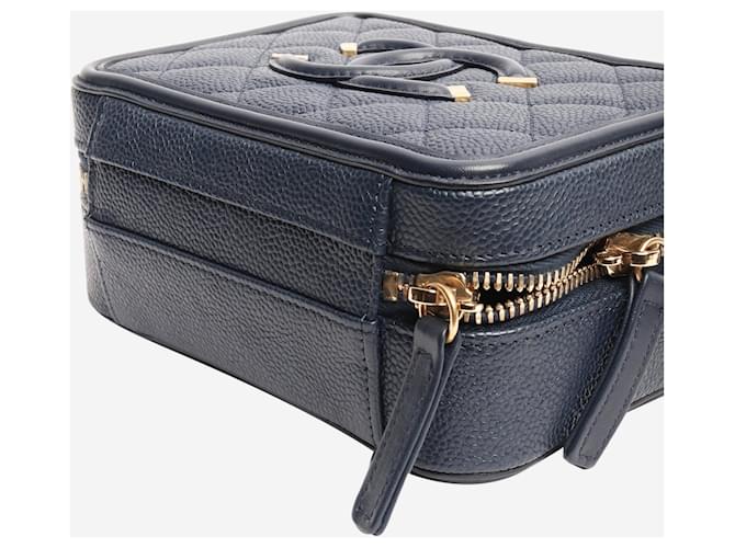 Chanel Mini borsa a tracolla vanity Navy 2019 Blu navy - vista 6