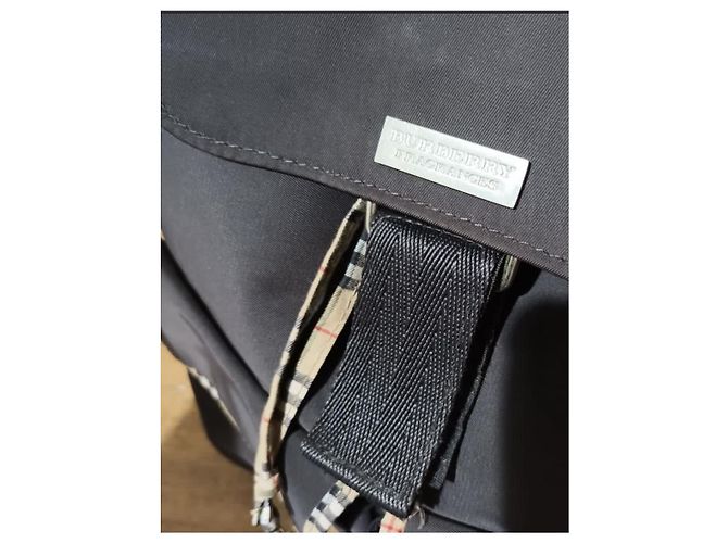 Burberry Nylon Rucksack mit Nova Check Besatz Schwarz - Ansicht 4