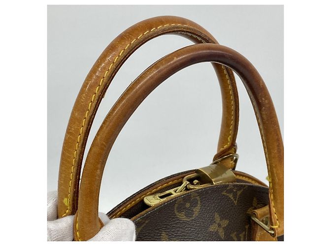 Borsa Louis Vuitton Monogram Ellipse PM Marrone - vista 8