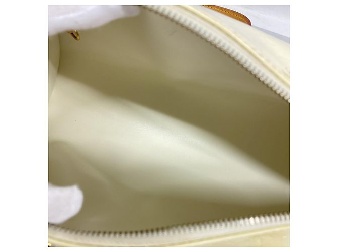 Borsa Louis Vuitton Vernis Bedford Bianco - vista 4