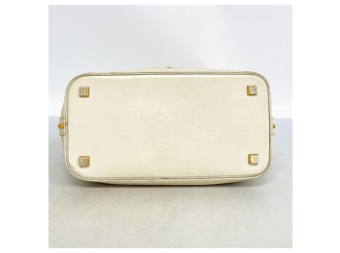 Borsa Louis Vuitton Suhali Lockit MM Bianco - vista 3
