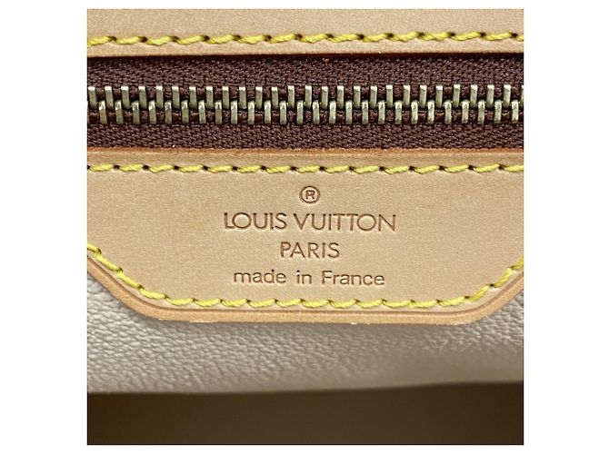 Borsa Tote Louis Vuitton Monogram Bucket GM Marrone - vista 5
