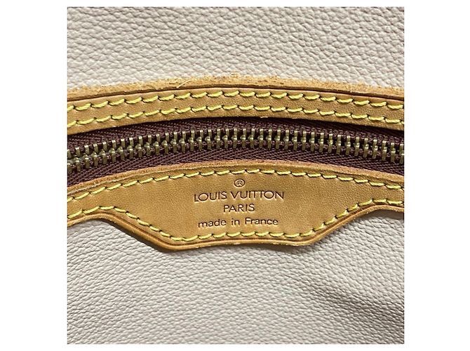 Borsa Tote Louis Vuitton Monogram Bucket GM Marrone - vista 5