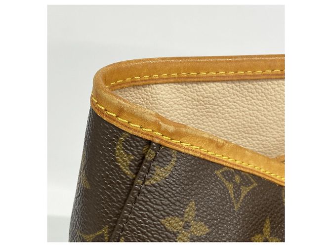 Borsa Tote Louis Vuitton Monogram Bucket GM Marrone - vista 8