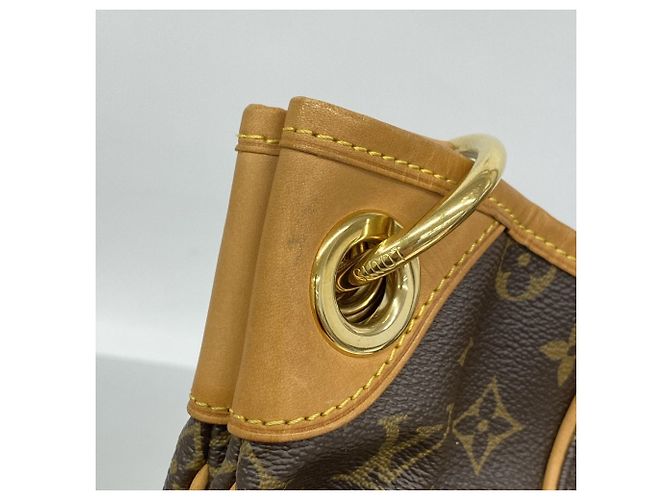 Borsa a Spalla Louis Vuitton Monogram Galliera PM Marrone - vista 7