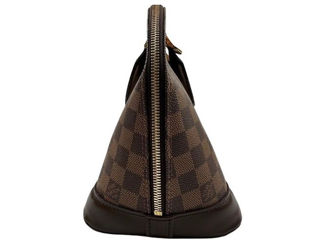 Borsa Louis Vuitton Alma PM Damier Marrone Damier ebene - vista 4