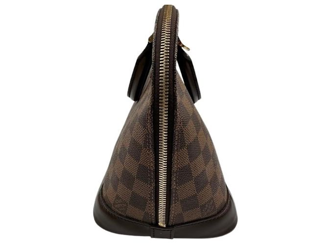 Borsa Louis Vuitton Alma PM Damier Marrone Damier ebene - vista 5