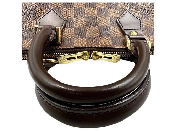 Borsa Louis Vuitton Alma PM Damier Marrone Damier ebene - vista 7
