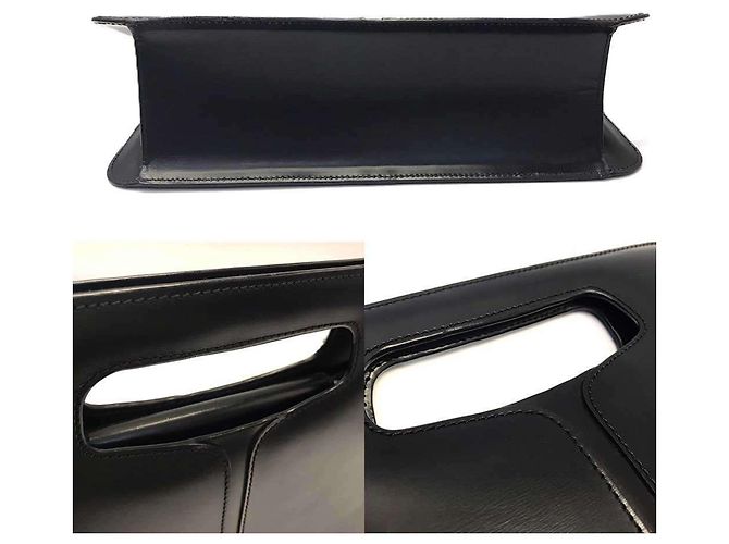 Loewe Black Leather Clutch Handbag - view 5