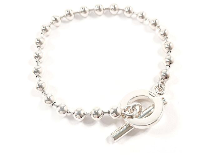 GUCCI Bracciale a catena a palline in argento sterling 925 - vista 2