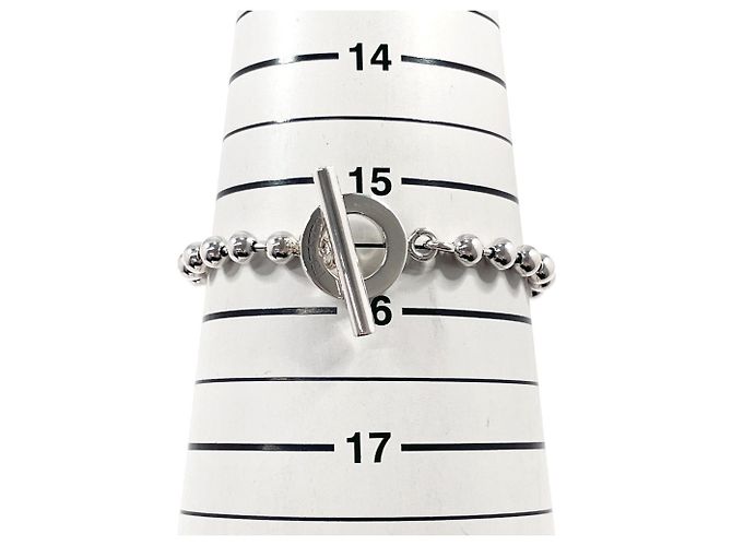 GUCCI Bracciale a catena a palline in argento sterling 925 - vista 7