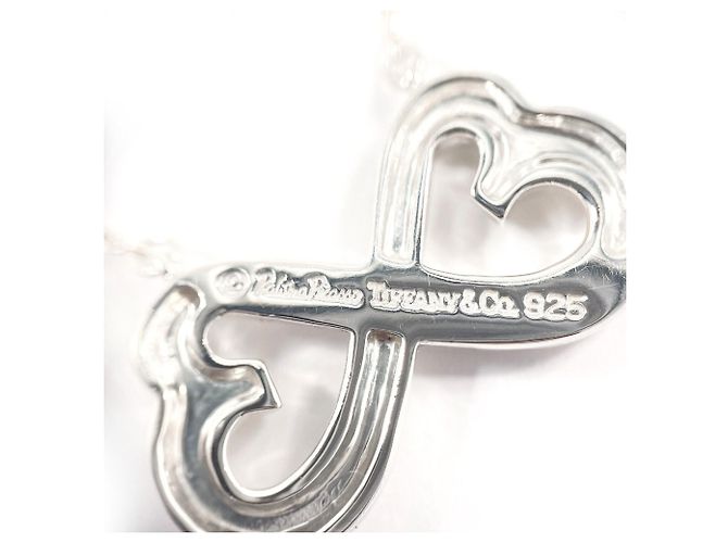 Collana Double Loving Heart Tiffany & Co. Argento - vista 4