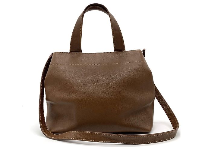 Borsa a tracolla e a mano 2-Way in pelle di vitello martellata Chanel - vista 2