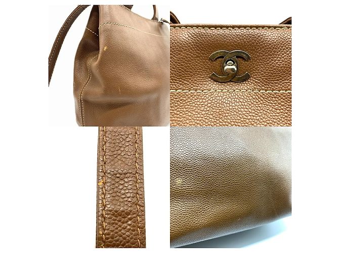 Borsa a tracolla e a mano 2-Way in pelle di vitello martellata Chanel - vista 5