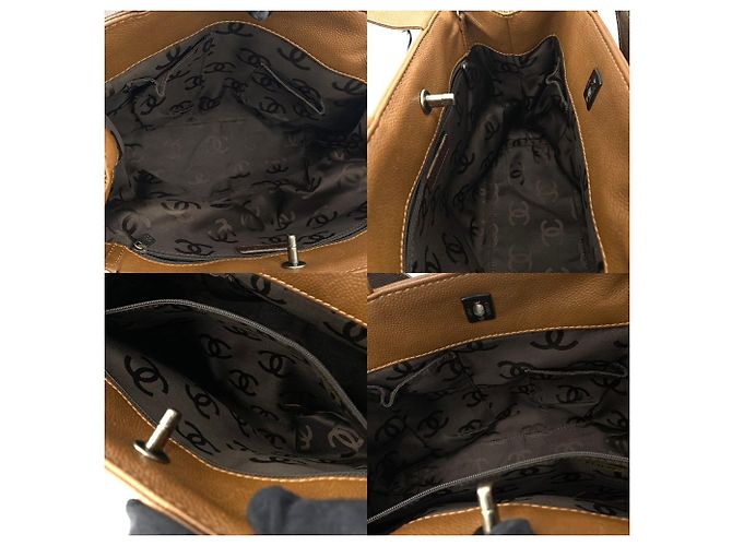 Borsa a tracolla e a mano 2-Way in pelle di vitello martellata Chanel - vista 7