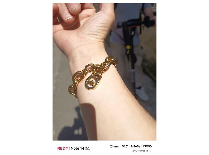 Bracciale a catena Michael Kors color oro D'oro - vista 3