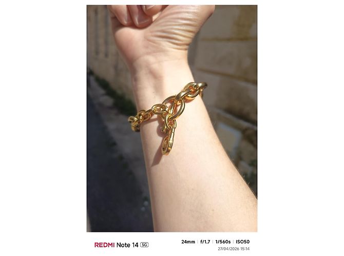 Bracciale a catena Michael Kors color oro D'oro - vista 4