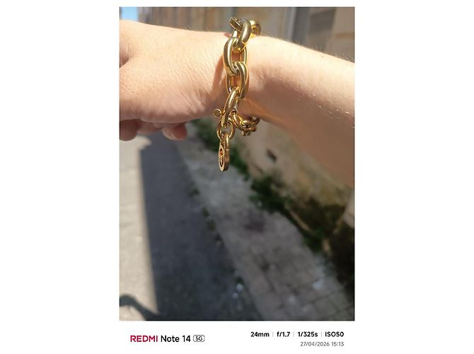 Bracciale a catena Michael Kors color oro D'oro - vista 6
