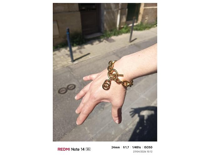 Bracciale a catena Michael Kors color oro D'oro - vista 7