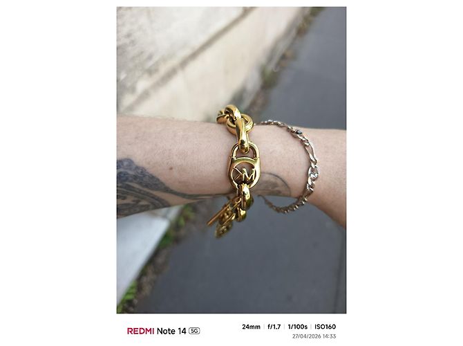 Bracciale a catena Michael Kors color oro D'oro - vista 9