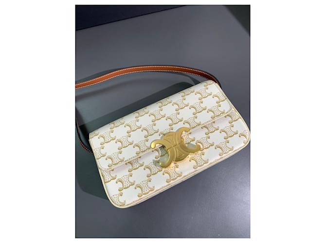 Céline Borsa Celine Triomphe Arc de Triomphe - Bianco - vista 6