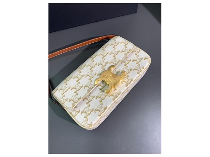 Céline Borsa Celine Triomphe Arc de Triomphe - Bianco - vista 7
