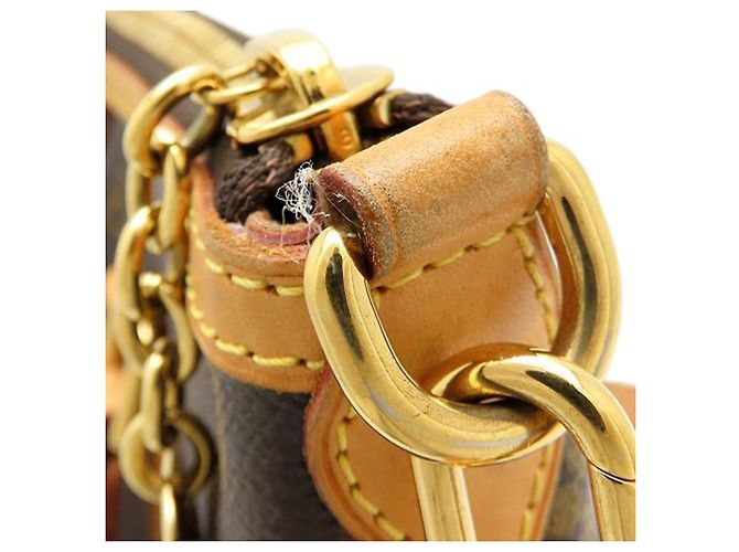 Louis Vuitton Marrone Monogram Palermo PM - vista 10