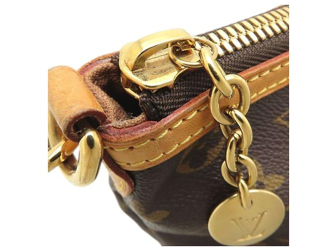 Louis Vuitton Marrone Monogram Palermo PM - vista 13