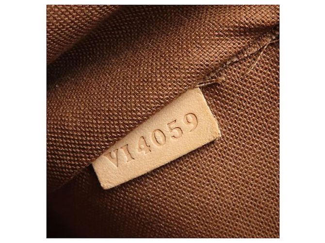 Louis Vuitton Marrone Monogram Palermo PM - vista 5
