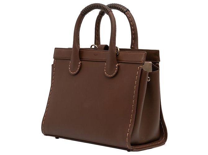 Borsa Edith Chloé Marrone Media con Cerniera - vista 2