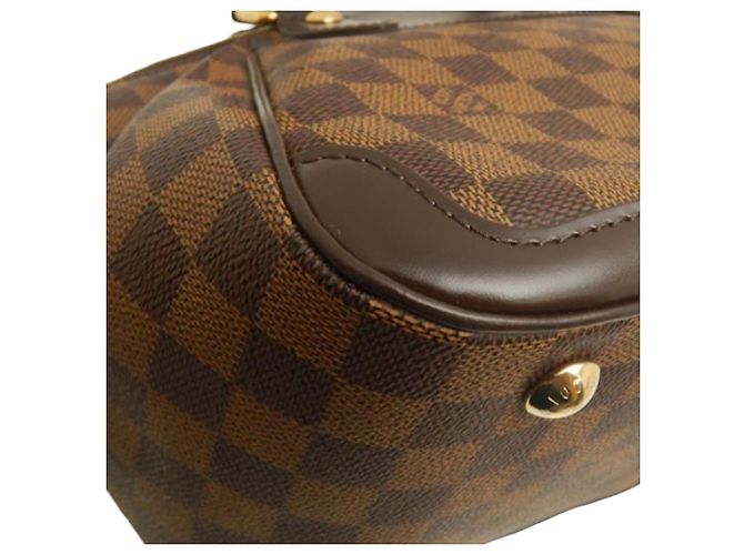 Louis Vuitton Marrone Damier Ebene Verona PM - vista 13