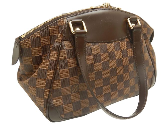 Louis Vuitton Marrone Damier Ebene Verona PM - vista 19