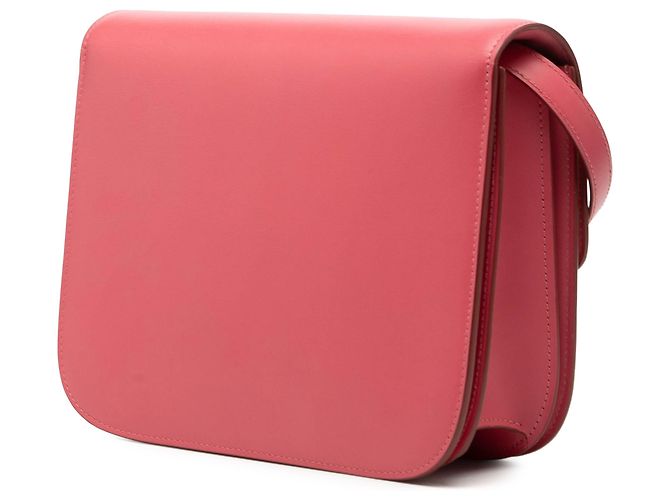 Céline Celine Borsa Classic Box in pelle di vitello rosa, misura Medium - vista 2