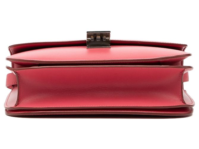Céline Celine Borsa Classic Box in pelle di vitello rosa, misura Medium - vista 3