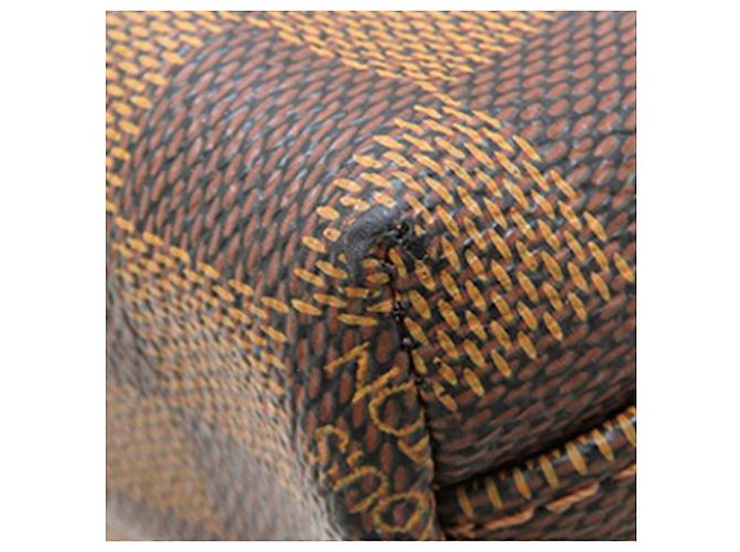 Louis Vuitton Cabas Beaubourg in Damier Ebene marrone - vista 13