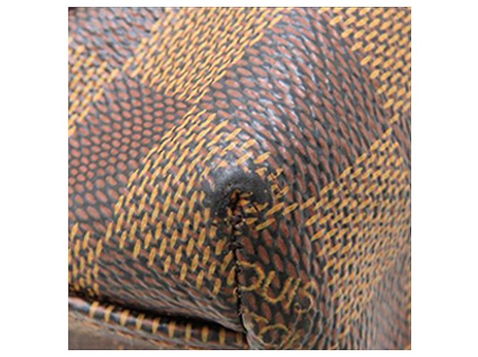 Louis Vuitton Cabas Beaubourg in Damier Ebene marrone - vista 15
