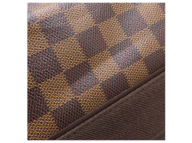 Louis Vuitton Cabas Beaubourg in Damier Ebene marrone - vista 17