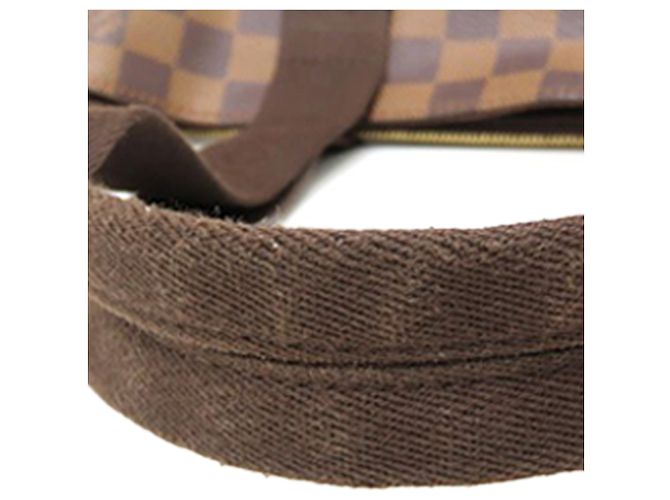 Louis Vuitton Cabas Beaubourg in Damier Ebene marrone - vista 19