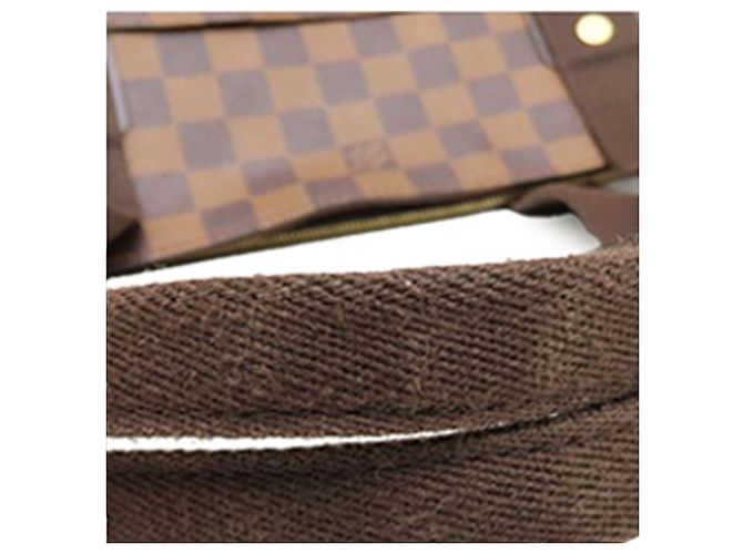 Louis Vuitton Cabas Beaubourg in Damier Ebene marrone - vista 20